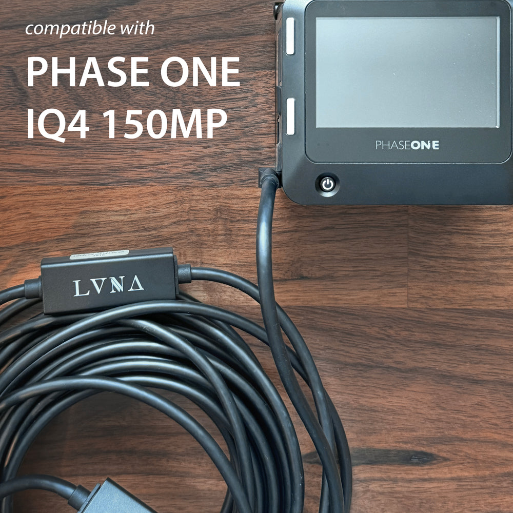 
                  
                    Load image into Gallery viewer, LVNA ZEPHYR Right Angle USB-C to USB-C Tether Cable - 10m / 32.8 ft
                  
                