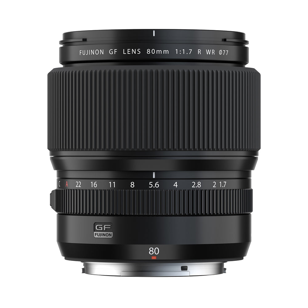 FUJIFILM GF80mm f/1.7 R WR lens